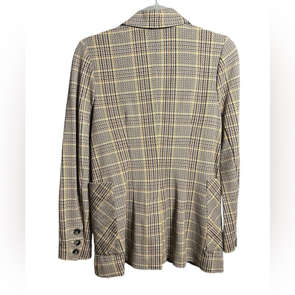 CABI Womens Pastime Blazer Plaid Suit Jacket Career Business - Picture 4 of 9